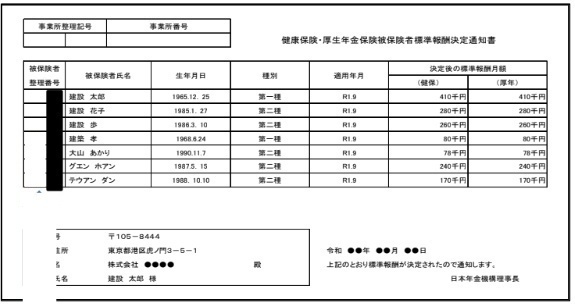 【注意】直近の通知書を提出